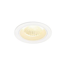Obrázek pro produkt NUMINOS® M Stropní vestavné svítidlo, 3000 K, 55°, IP20, kulaté, bílé - BIG WHITE (SLV)