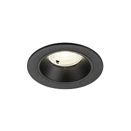 Obrázek pro produkt NUMINOS® S Stropní vestavné svítidlo, 4000 K, 40°, IP20, kulaté, černé - BIG WHITE (SLV)