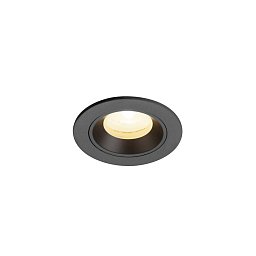 Obrázek pro produkt NUMINOS® XS Stropní vestavné svítidlo, 3000 K, 20°, IP20, kulaté, černé - BIG WHITE (SLV)