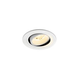 Obrázek pro produkt NUMINOS® MOVE S Stropní vestavné svítidlo, 3000 K, 40°, IP20, kulaté, bílé - BIG WHITE (SLV)