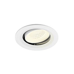 Obrázek pro produkt NUMINOS® MOVE M Stropní vestavné svítidlo, 4000 K, 55°, IP20, kulaté, bílé - BIG WHITE (SLV)