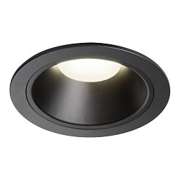 Obrázek pro produkt NUMINOS® XL Stropní vestavné svítidlo, 4000 K, 55°, IP20, kulaté, černé - BIG WHITE (SLV)