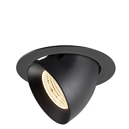 Obrázek pro produkt NUMINOS® GIMBLE XL Stropní vestavné svítidlo, 2700 K, 55°, černá - BIG WHITE (SLV)