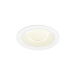 Obrázek pro produkt NUMINOS® M Stropní vestavné svítidlo, 4000 K, 40°, IP20, kulaté, bílé - BIG WHITE (SLV)