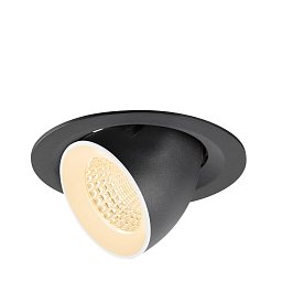 Obrázek pro produkt NUMINOS® GIMBLE M Stropní vestavné svítidlo, 2700 K, 55°, černá / bílá - BIG WHITE (SLV)