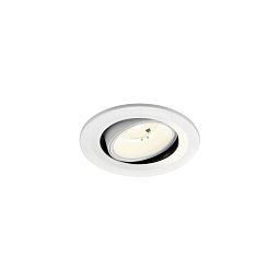 Obrázek pro produkt NUMINOS® MOVE S Stropní vestavné svítidlo, 4000 K, 20°, IP20, kulaté, bílé - BIG WHITE (SLV)