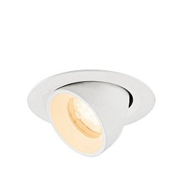 Obrázek pro produkt NUMINOS® GIMBLE XS Stropní vestavné svítidlo, 2700 K, 40°, IP20, kulaté, bílé - BIG WHITE (SLV)