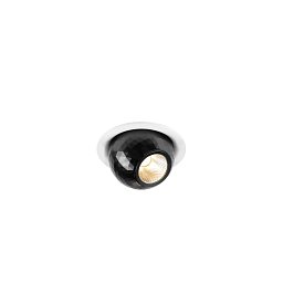 Obrázek pro produkt DYSKO Stropní vestavné svítidlo, kulaté, PHASE, 2700K, 6. 4 W, 36°, bílá / černá - BIG WHITE (SLV)