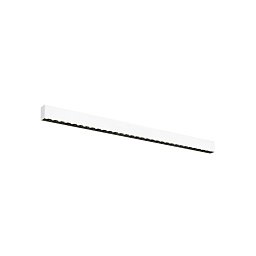 Obrázek pro produkt GLENOS® PRO Povrchové stropní svítidlo, 1, 2 m, DALI, UGR19, 4000K, 30 W, 75°, bílé / černé - BIG WHITE (SLV)
