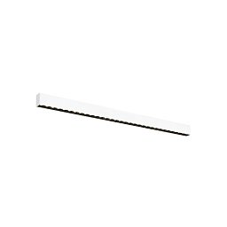 Obrázek pro produkt GLENOS® PRO Povrchové stropní svítidlo, 1, 2 m, DALI, UGR19, 3000K, 30 W, 75°, bílé / černé - BIG WHITE (SLV)