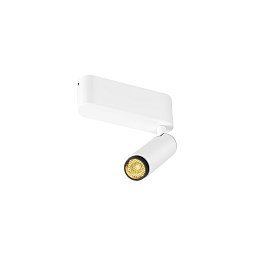 Obrázek pro produkt GRIP! S Povrchové stropní svítidlo, jednoduché, PHASE, 3000 K, 11 W, 29°, bílá / černá - BIG WHITE (SLV)