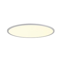 Obrázek pro produkt PANEL 60 Povrchové stropní svítidlo, kulaté, DALI, 3000/4000K, 29 W, 90°, šedé - BIG WHITE (SLV)