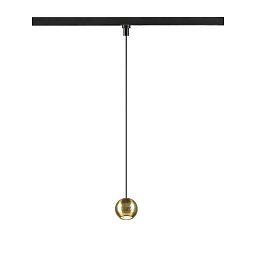 Obrázek pro produkt DYSKO 1~ závěsné svítidlo, PHASE, délka závěsu 200 cm, 2700K, 36°, černá / zlatá - BIG WHITE (SLV)