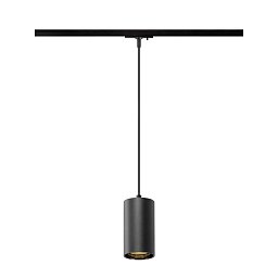 Obrázek pro produkt ASTO TUBE 1~ závěsné svítidlo, GU10, délka závěsu 250 cm, 1 x max. 10 W, černá - BIG WHITE (SLV)