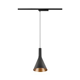 Obrázek pro produkt LALU® SET 1~ Závěsné svítidlo, LED Base, CONE 15, PHASE, délka závěsu 200 cm, 2700/3000K, 40°, černá - BIG WHITE (SLV)