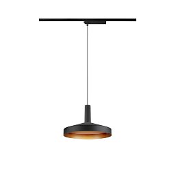 Obrázek pro produkt LALU® SET 1~ závěsné svítidlo, základna LED, TETRA 24, PHASE, délka závěsu 200 cm, 2700/3000 K, 40°, černá - BIG WHITE (SLV)