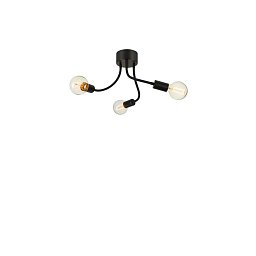 Obrázek pro produkt Medusa stropní svítidlo černé 3 lampy - Markslöjd