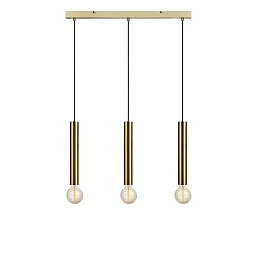 Obrázek pro produkt Sencillo závěsné svítidlo mosazné 3 lampy - Markslöjd