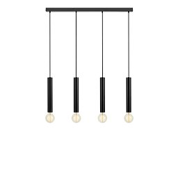 Obrázek pro produkt Sencillo závěsné svítidlo černé 4 lampy - Markslöjd