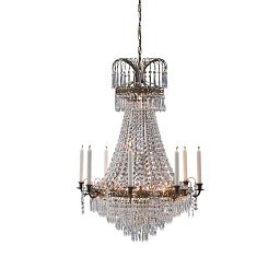 Obrázek pro produkt Läckö lustr staromosaz 66 cm - Markslöjd