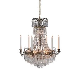 Obrázek pro produkt Läckö lustr staromosaz 57 cm - Markslöjd