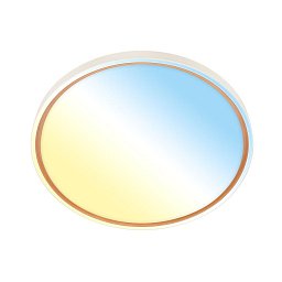 Obrázek pro produkt AKCE - Ina stropní svítidlo pr.49 cm - 48W, 5200lm, stmívatelné, LED, dálkový ovladač, CCT, kávová - BRILO