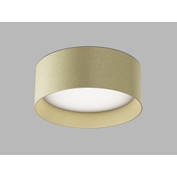 Obrázek pro produkt LED2 Stropní svítidlo ZETA ON XL, G DALI/PUSH 25W 3000K/3500K/4000K UGR zlatá - LED2 Lighting