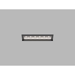 Obrázek pro produkt LED2 Zápustné svítidlo RIVA MINI WW 6, B DALI TW/PUSH TW 10W 3000K-4000K UGR černá - LED2 Lighting