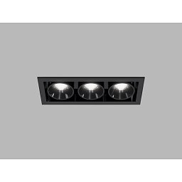 Obrázek pro produkt LED2 Zápustné svítidlo RIVA MAXI 3, B DALI TW/PUSH TW 15W 3000K-4000K UGR černá - LED2 Lighting