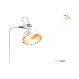 Obrázek pro produkt Stojací svítidlo Juna E14 max. 20W bílá mat/šampaň kov - PAULMANN