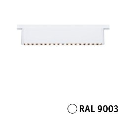 Obrázek pro produkt URail Lightbar 3-krokové-stmívatelné Zelos 10W 3000K stmívatelné 230V bílá - PAULMANN