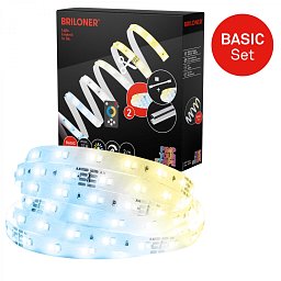 Obrázek pro produkt Pimp Your Stripe základní sada LED Strip 2m, CCT, dálkový ovladač - BRILONER