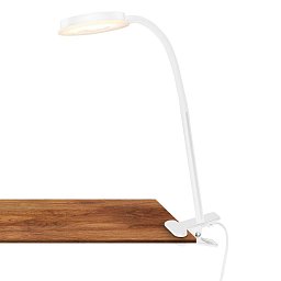 Obrázek pro produkt Plegg lampička s klipsem - 3,2W, 350lm, LED, nastavitelné, bílé - BRILONER