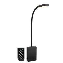 Obrázek pro produkt Cielo lampa na čtení - 2W, 200lm, LED, nabíjecí, stmívatelné, dotykový vypínač, bezdrátové, černá - BRILONER