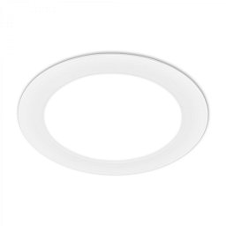 Obrázek pro produkt LED vestavné bodové svítidlo – pr.220mm, ploché, 18W, 230V, 18W, neutrální bílá, bílé - BRILONER
