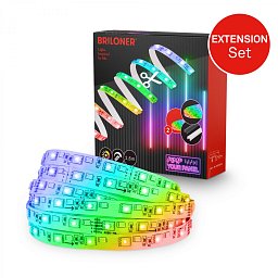 Obrázek pro produkt Prodlužovací sada RGBW pro nástěnný panel – 260cm RGB LED pásek - BRILONER