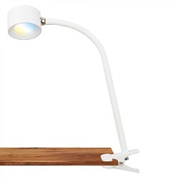 Obrázek pro produkt Tari LED lampička na psací stůl, stmívatelné, magnetická hlava, bílé - BRILO