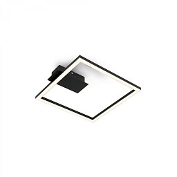 Obrázek pro produkt LED stropní svítidlo, 26,5 cm, 14W, 400lm, černá - BRILO