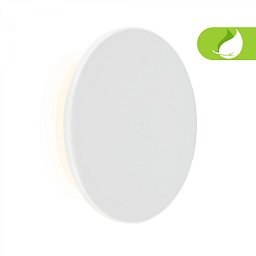 Obrázek pro produkt Aurora LED nástěnné svítidlo nabíjecí, IP54, stmívatelné, dotykový vypínač, bílé - BRILO