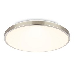 Obrázek pro produkt Competo stropní svítidlo pr.33 cm - 22W, 2400lm, LED, teplá bílá, matný nikl - BRILO