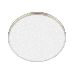 Obrázek pro produkt Competo stropní svítidlo pr.33 cm - 22W, 2400lm, LED, neutrální bílá, matný nikl - BRILO