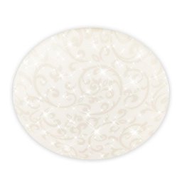 Obrázek pro produkt Nebo stropní svítidlo pr.27,8 cm - 15W, 1800lm, LED, hvězdné nebe, neutrální bílá, bílé, květinový vzor - BRILO