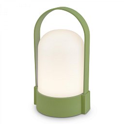 Obrázek pro produkt Asa stolní lampička - 1W, 50lm, bezdrátová, LED, stmívatelné, teplá bílá, limetkově zelená - BRILO