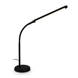 Obrázek pro produkt Mura stolní lampička - 6W, 600lm, LED, stmívatelné, dotykový vypínač, nastavitelné, černá - BRILO