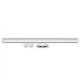 Obrázek pro produkt 1fázový vysokonapěťový systém kolejnice – 230V, kov, 75 cm, přisazená, bílá - BRILO