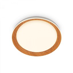 Obrázek pro produkt Ijus LED stropní svítidlo, dekor dřeva, svítíci hrana, imitace dřeva - BRILO