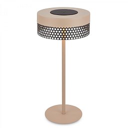 Obrázek pro produkt Booha stolní lampa - 2,5W, 300lm, bezdrátová, IP44, LED, stmívatelná, teplá bílá, béžová/antracit - BRILO