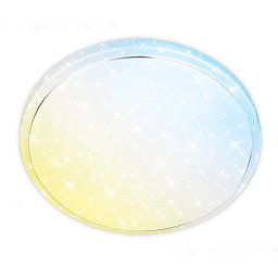 Obrázek pro produkt Star A stropní svítidlo pr.48 cm - 19,5W, 4450lm, LED, EEK A, stmívatelné, dálkový ovladač, CCT, bílé - BRILO