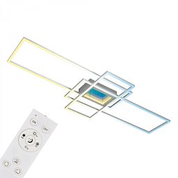 Obrázek pro produkt Misy LED stropní svítidlo, stmívatelné, tunelový efekt, hliník - BRILO