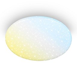 Obrázek pro produkt Verb stropní svítidlo pr.56 cm - 72W, 8000lm, LED, stmívatelné, dálkový ovladač, CCT, bílé - BRILO